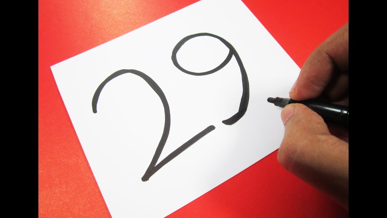 1280x720 How To Turn Number Into A Cartoon Duck ! Learn Drawing Art - Duck Drawing Cartoon