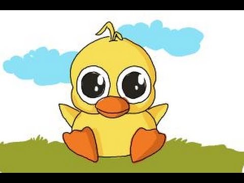 480x360 How To Draw A Duck For Kids - Duck Drawing For Kids