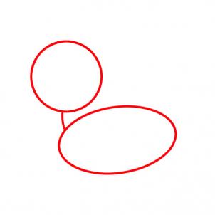 302x302 How To Draw How To Draw A Duck For Kids - Duck Drawing For Kids