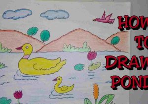 300x210 Rhcom How Duck Drawing For Kid To Draw A Cute Cartoon - Duck Drawing For Kids