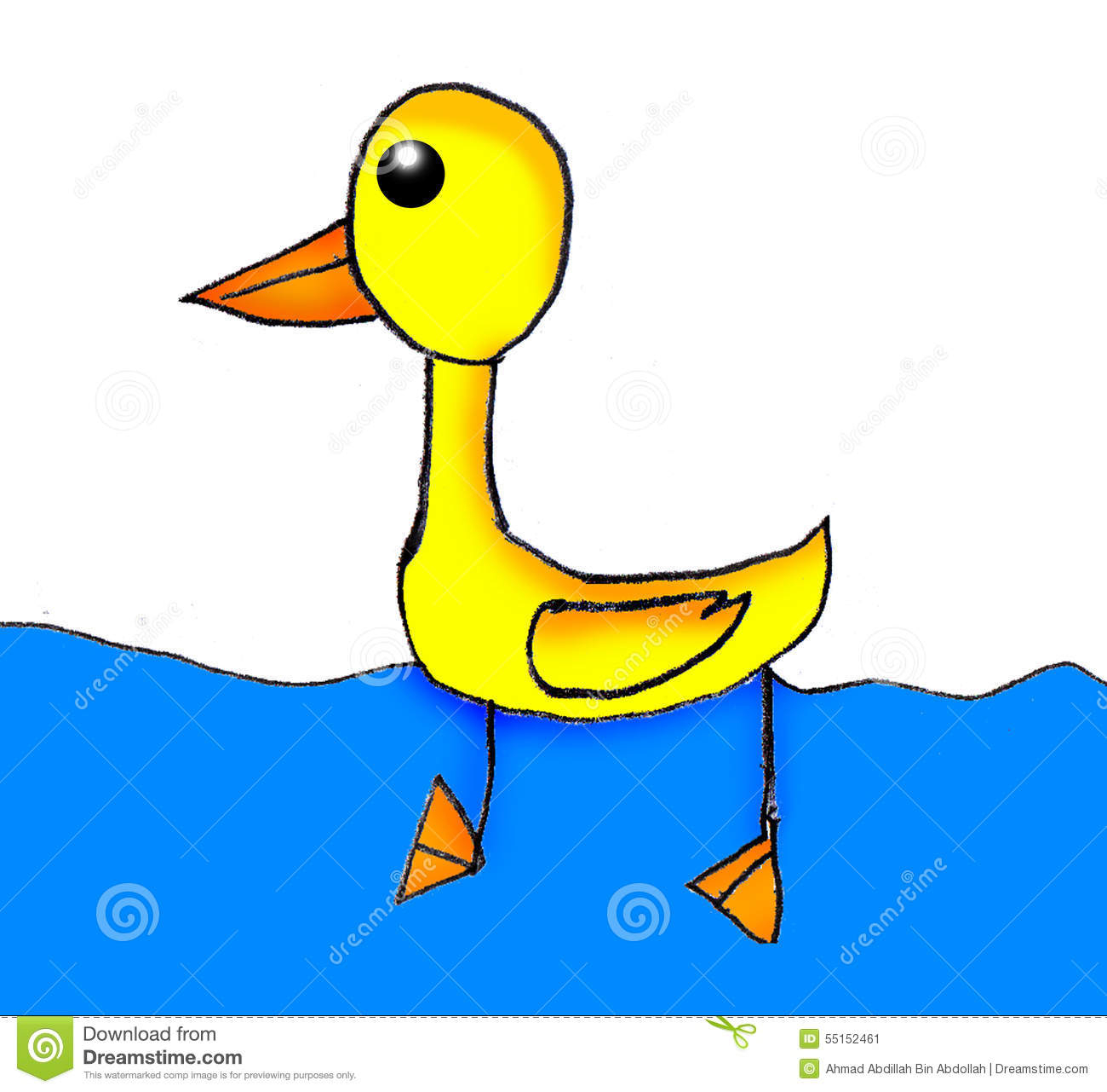 1300x1281 Duck Drawing For Kids And Kids Drawing - Duck Drawing For Kids
