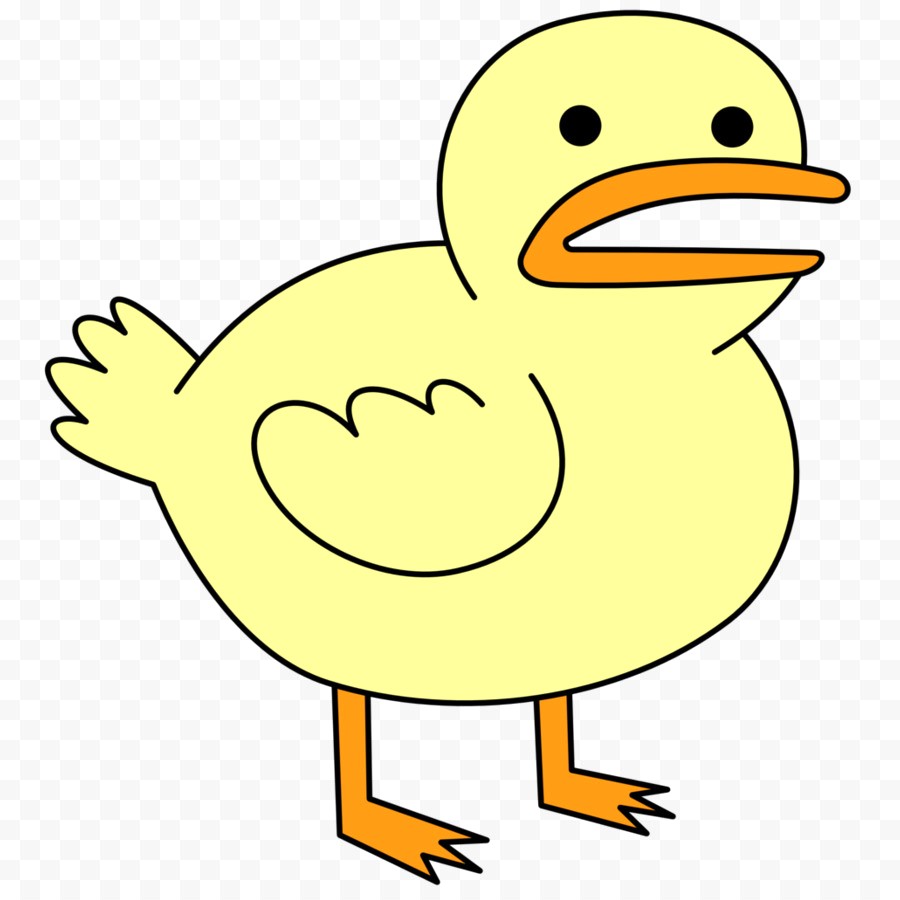 Simple Draw Duck ~ Duck Draw Drawing Outline Ducks Simple Cartoon Step ...