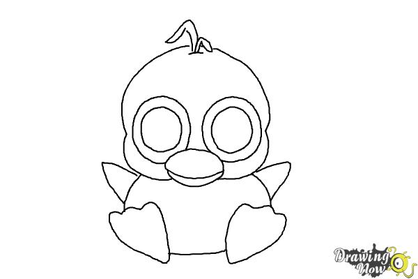 600x400 How To Draw A Duck For Kids - Duck Drawing Kids