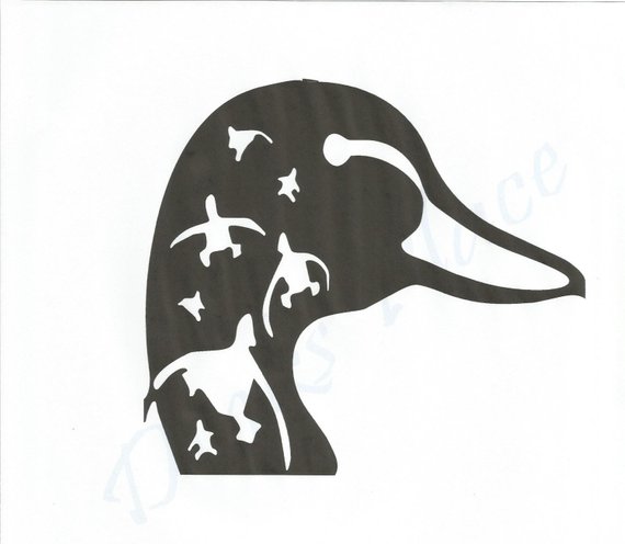 570x496 Inspired - Duck Head Drawing