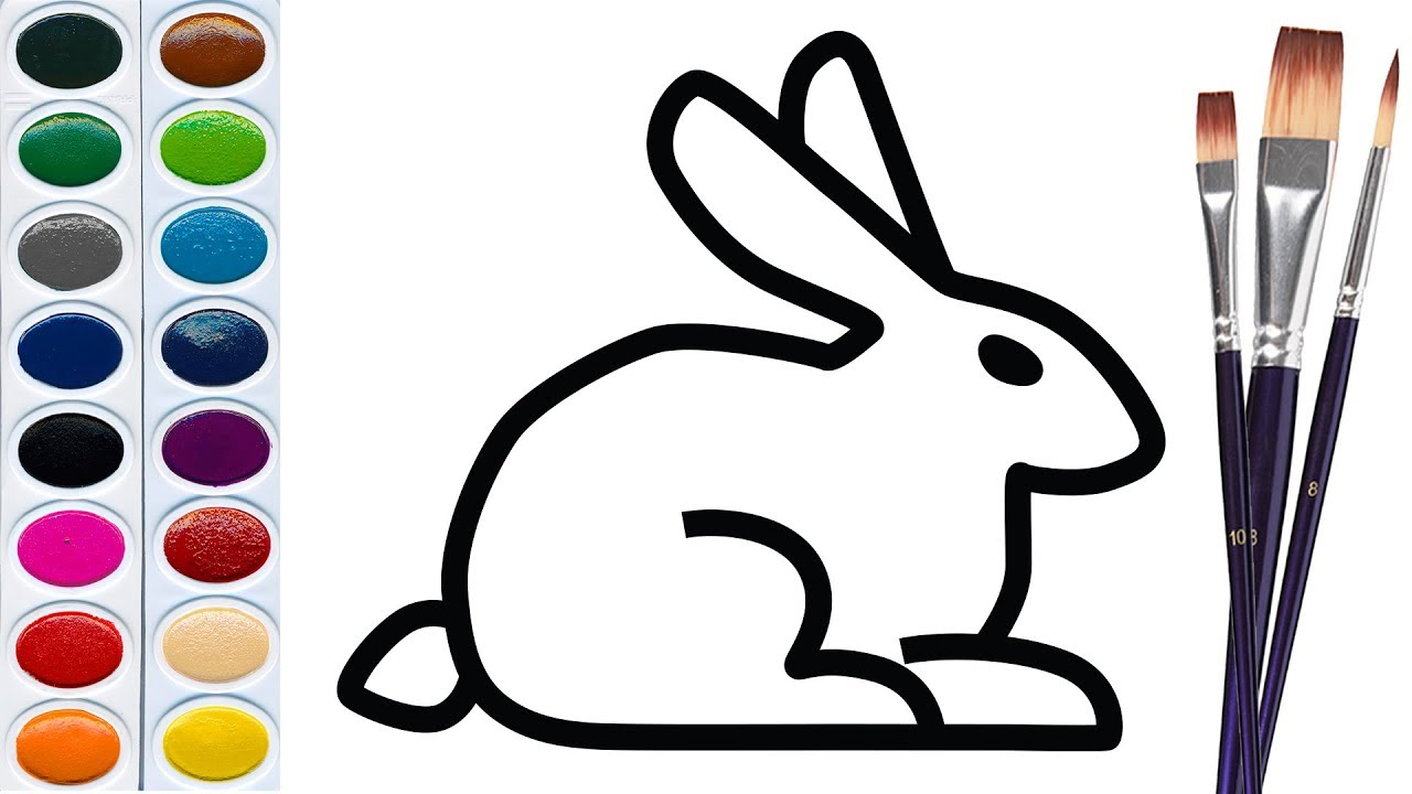 1280x720 Easy Drawing Pictures Of Animals Easy Drawing Animals Rabbit Pig - Duck Or Rabbit Drawing