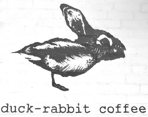 500x393 Duck Rabbit Coffee, Brewing A True Clean Cup - Duck Or Rabbit Drawing