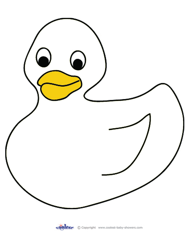 612x792 Outline Of A Duck Group Rubber Duck Outline Drawing - Duck Outline Drawing