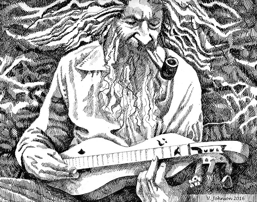 900x707 The Dulcimer Player Drawing - Dulcimer Drawing