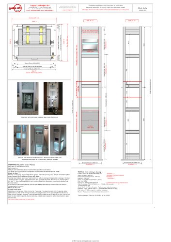 353x500 dumbwaiter mod mvy - Dumbwaiter Drawing