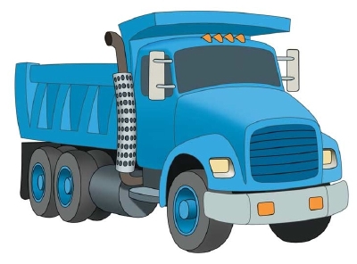 400x296 how to draw dump trucks in steps howstuffworks - Dump Truck Drawing