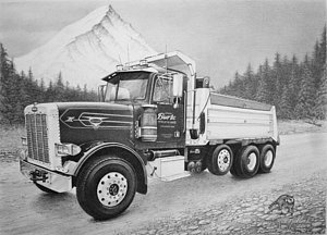 300x216 dump truck drawings fine art america - Dump Truck Drawing