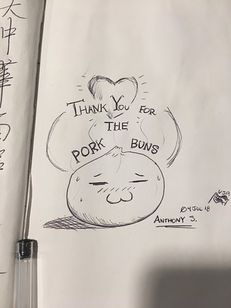 338x450 My Guest Drawing - Dumpling Drawing