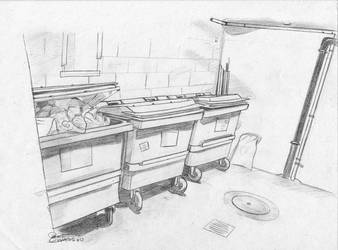 338x250 background challenge dumpster - Dumpster Drawing
