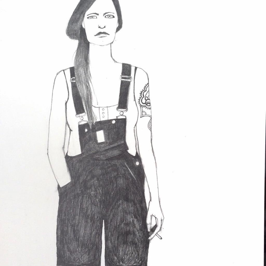 1024x1024 Jill Adams On Twitter Love Dungarees Drawing - Dungarees Drawing