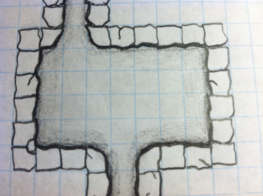 512x382 Dungeon Drawing - Dungeon Drawing