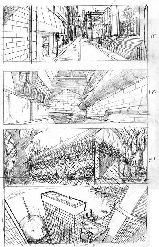 550x853 Perspective Dungeon Draw - Dungeon Drawing