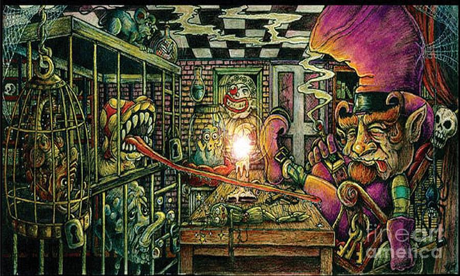 900x541 Circus Dungeon Drawing - Dungeon Drawing