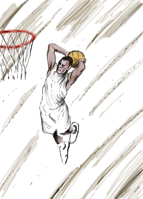 460x640 slam dunk - Dunk Drawing