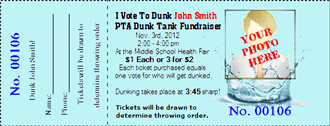 330x126 Dunk Tanks Are A Creative Use For Fundraising Tickets - Dunk Tank Drawing