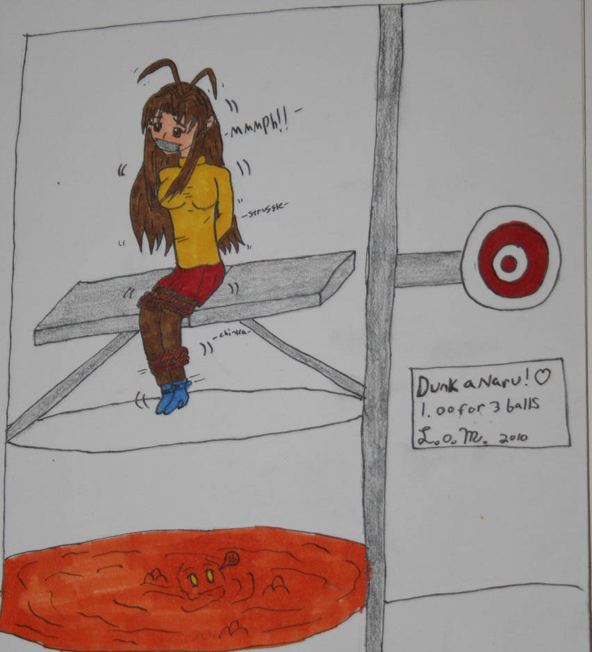 852x938 Quicksand Dunk Tank Naru - Dunk Tank Drawing