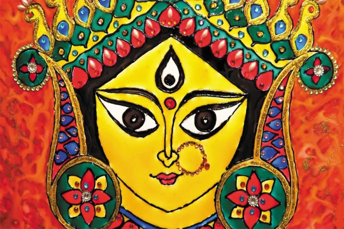 Durga Drawing at PaintingValley.com | Explore collection of Durga Drawing