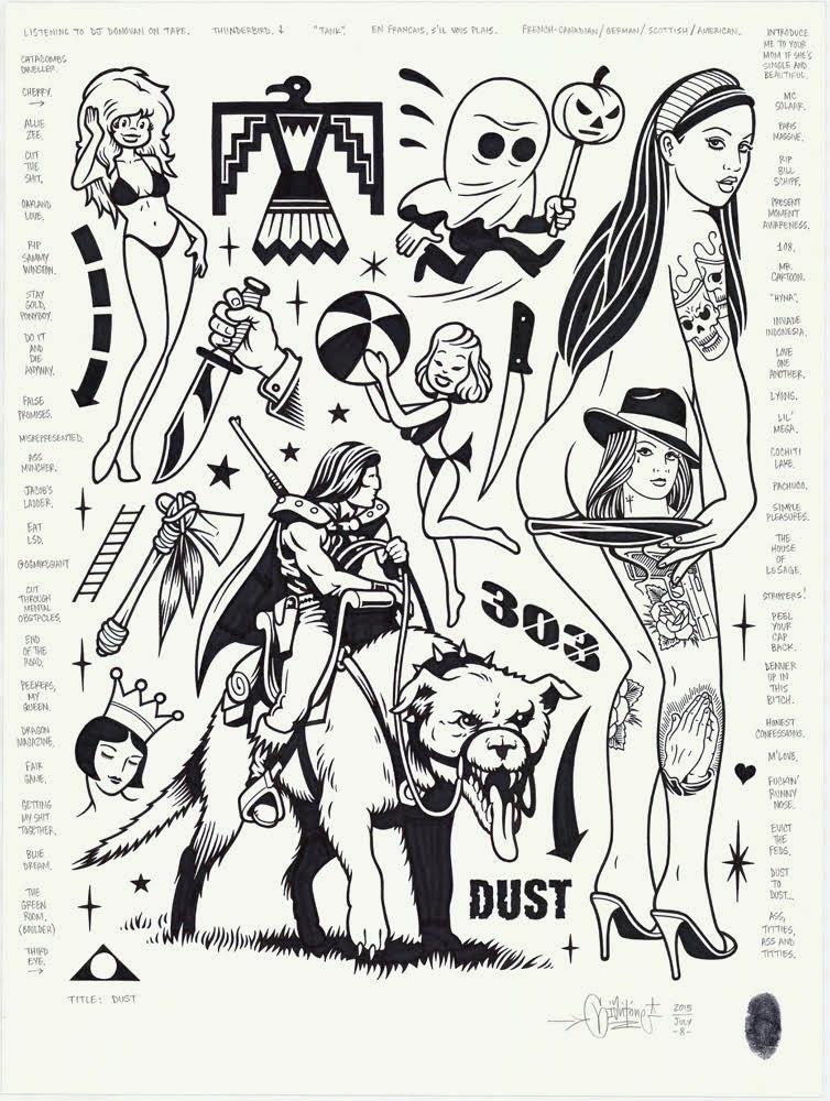 754x1000 Mike Giant - Dust Drawing