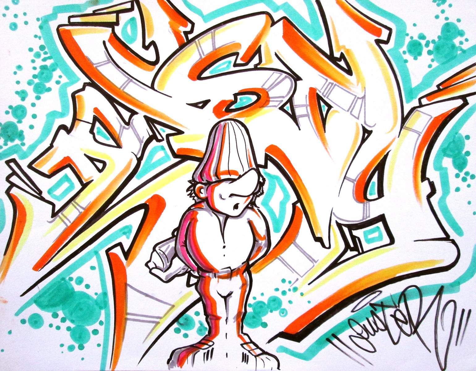 1540x1202 duster - Duster Drawing