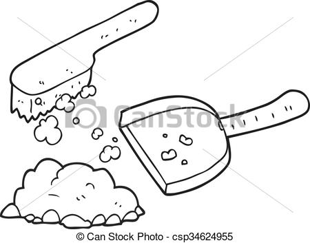 450x353 Huge Collection Of 'dust Pan Drawing' Download More Than - Dustpan Drawing