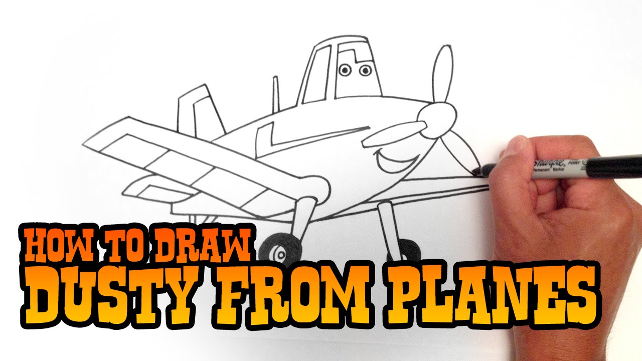 1280x720 how to draw dusty from planes - Dusty Crophopper Drawing