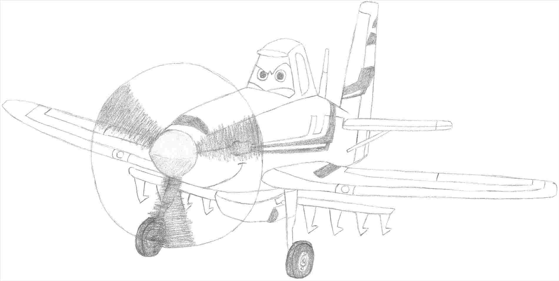 1900x958 Winner Coloring - Dusty Crophopper Drawing