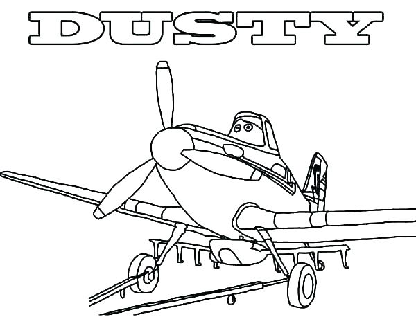 600x458 planes fire and rescue coloring sheets sheet plane pages airplane - Dusty Planes Drawing