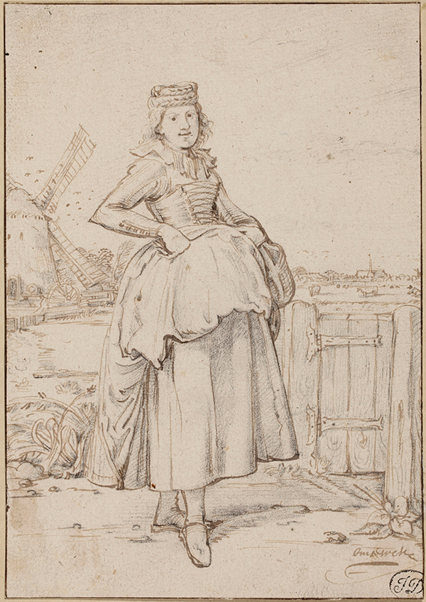 600x849 three drawings from the dutch golden age the getty iris - Dutch Drawings