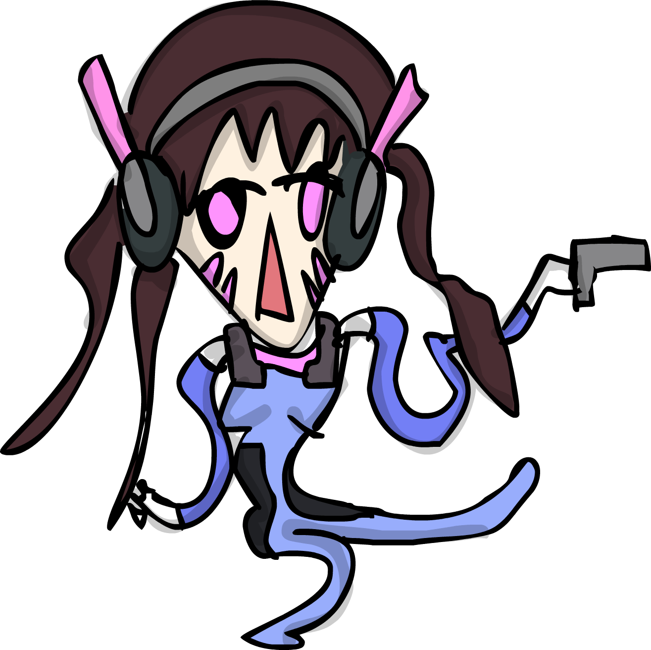 1315x1312 How To Draw - Dva Drawing