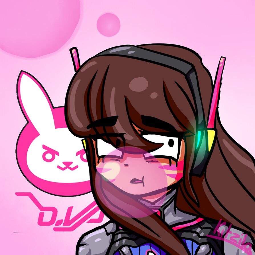 894x894 Bubble Baby D Va Drawing ^ ^ Overwatch Amino - Dva Drawing