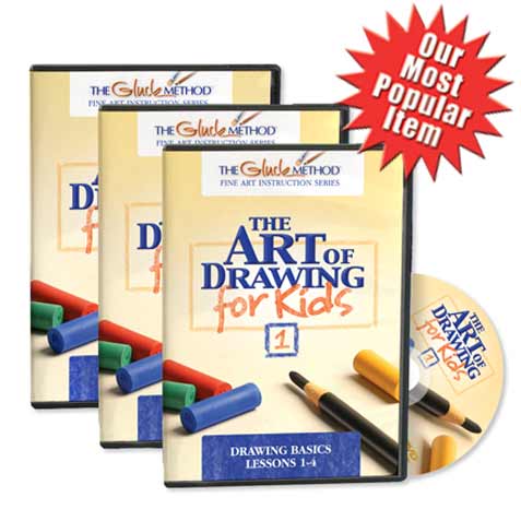 477x477 the gluck method art of drawing for kids dvd set - Dvd Drawing