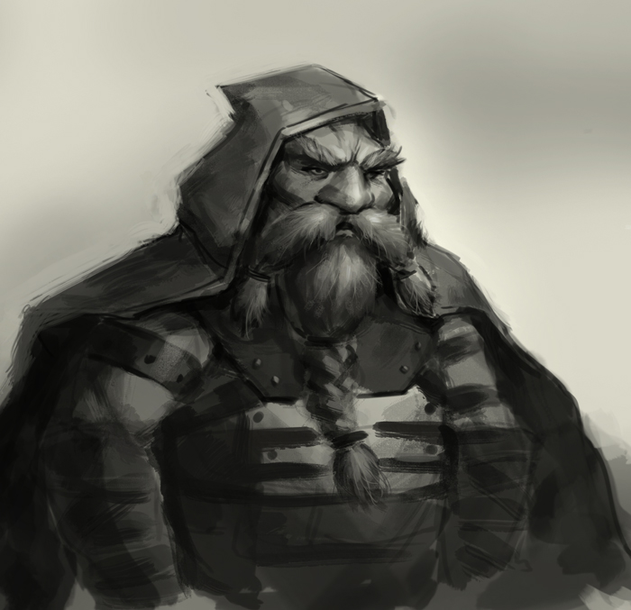 Dwarf Drawing at PaintingValley.com | Explore collection of Dwarf Drawing