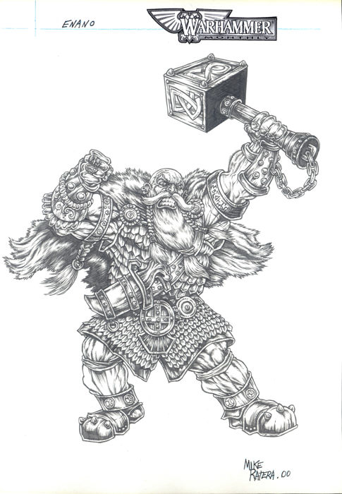 485x700 Ratera, Mike - Dwarf Drawing