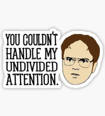 210x230 Dwight Schrute Drawing Stickers Redbubble - Dwight Schrute Drawing