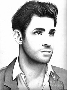 223x300 John Krasinski Drawing - Dwight Schrute Drawing