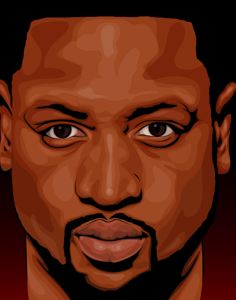 792x1008 dwyane wade miami heat dark wing art - Dwyane Wade Drawing
