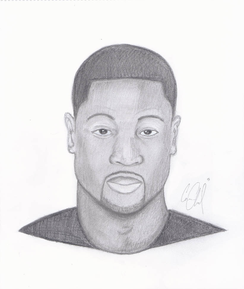 822x972 dwyane wade - Dwyane Wade Drawing