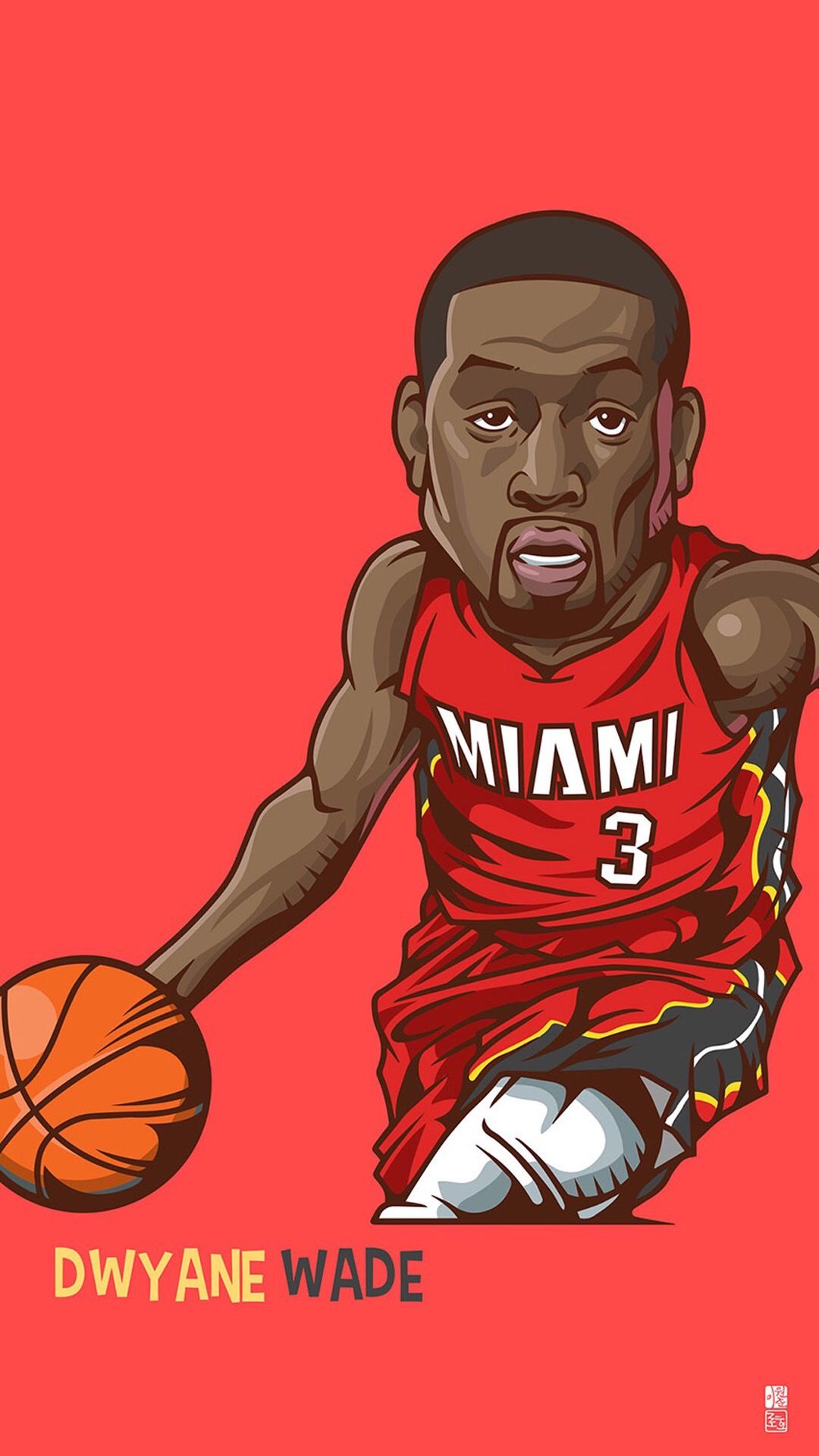 1080x1920 download dwyane wade x wallpapers - Dwyane Wade Drawing