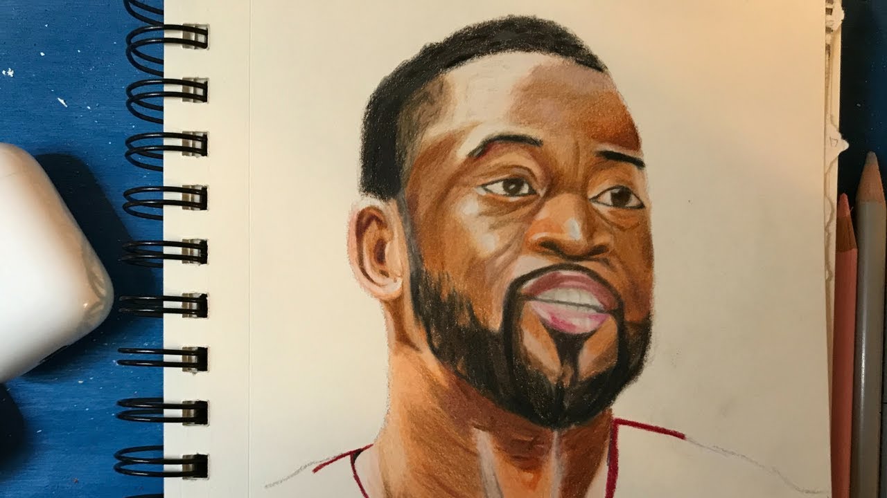 1280x720 drawing dwyane wade - Dwyane Wade Drawing