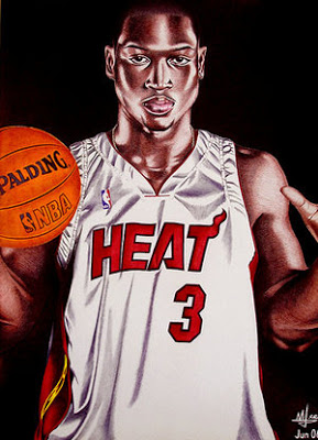 289x400 drawing pictures dwyane wade drawings - Dwyane Wade Drawing