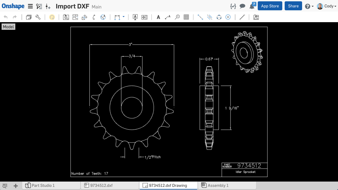 1280x720 Tech Tip Importing And Exporting Dxf In Onshape - Dxf Drawing