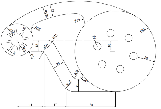 536x363 Create Cad Dxf Drawings For Laser Cutting For Sputhran - Dxf Drawing