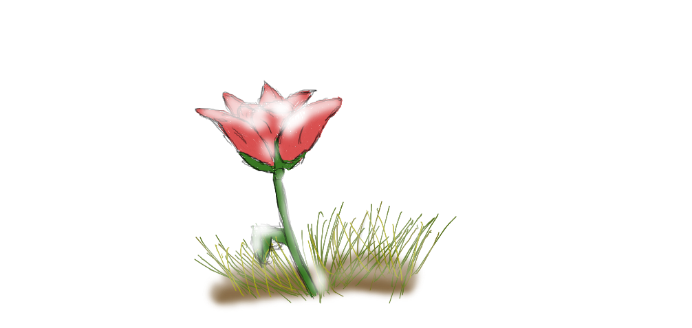 1006x477 dying flower drawing pictures and cliparts, download free - Dying Flower Drawing