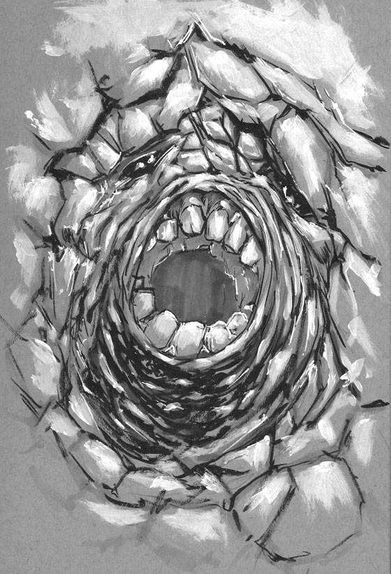 560x821 on wood decay fungi, or, that dying tree is more alive than you - Dying Tree Drawing