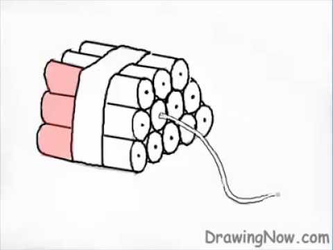 480x360 How To Draw A Dynamite - Dynamite Drawing