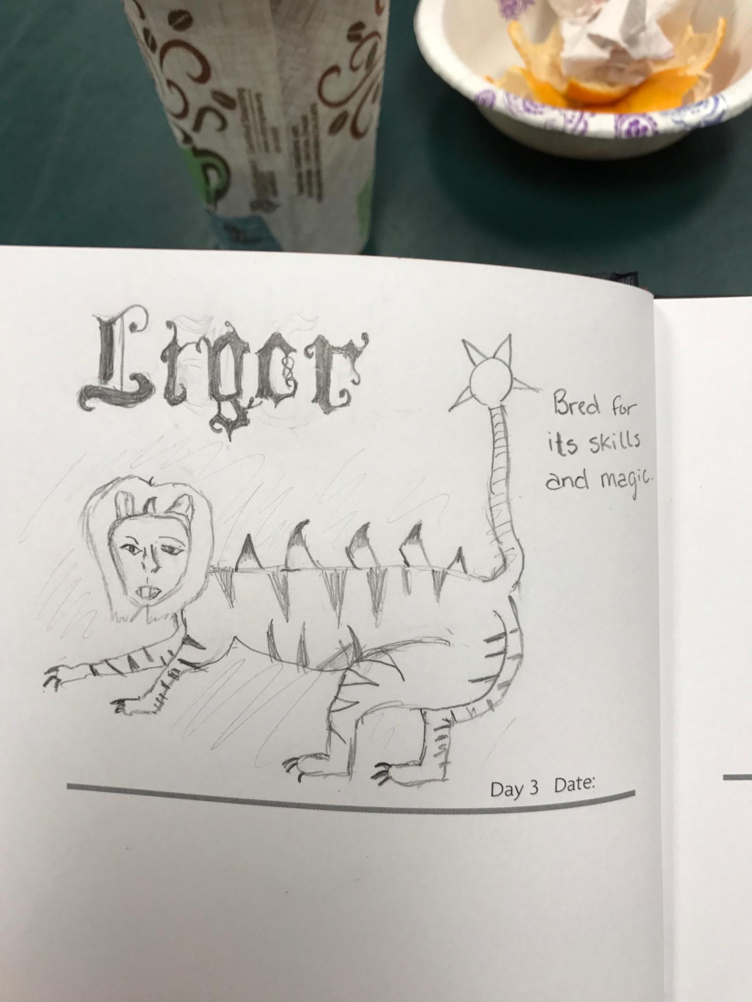 1536x2048 my sister asked me what she should draw, i said to draw the liger - Dynamite Drawing